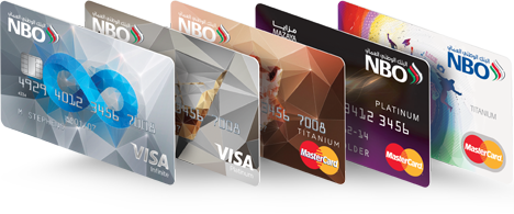 بطاقات البنك الوطني العماني، العالم في محفظتك