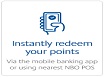 Instantly redeem your points